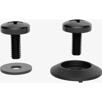 Vázání na snowboard UNION náhradní díl - Toe and Ankle Strap Adjuster Screws + Washers (BLACK)