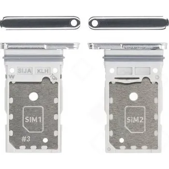 Samsung GH98-47086B slot na dvě sim karty pro SM-S906B (Galaxy S22+) White