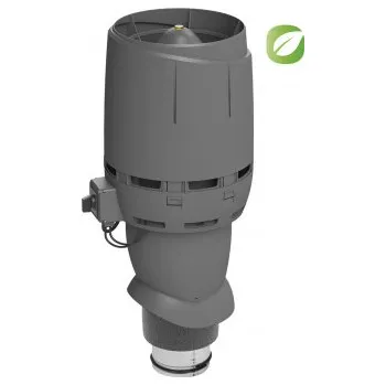 Domácí ventilátor Vilpe Vilpe FLOW ECO 125P/500 Střešní ventilátor antracit