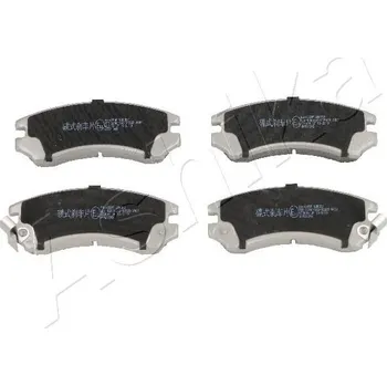 Brzdová destička Sada brzdových destiček, kotoučová brzda ASHIKA 50-01-135