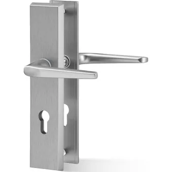 Dveřní kování ACT servis - Atlas Provedení: PZ (klika/klika), Povrch: F9 - nerezový elox, Rozteč: 92 mm