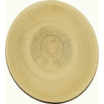 Mediterranea Lifestyle ECO XL Podnos z recyklovaného skla, pr. 45cm, písková (DOPRODEJ)|Ego Dekor