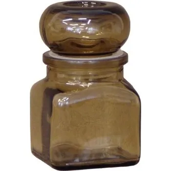 Dóza na potraviny Dóza 120ml kouř.TK120/K, 5,5x5,5x9,5cm, sklo