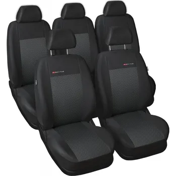 Potah sedadla Autopotahy Volkswagen Sharan, od r. 1995 - 2010, 5 míst, Lux style barva černá