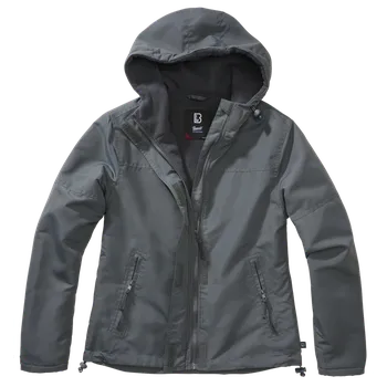 Bunda Windbreaker Ladies Frontzip antracitová XS