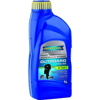 Motorový olej RAVENOL OUTBOARDOEL 4T 10W-40 1L (Polosyntetický lodní motorový olej pro 4-taktní benzínové závěsné motory)