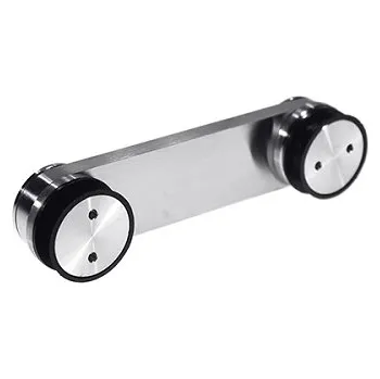 Nábytkové kování Industriální spojka sklo-sklo 180° FC08