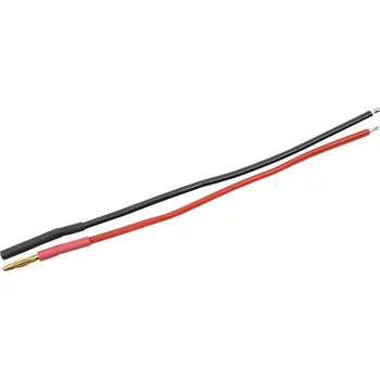 RC náhradní díl Konektor zlacený 2.0mm s kabelem 20AWG 10cm (1 pár)