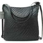 Prostorná černá kabelka Marco Tozzi 61110