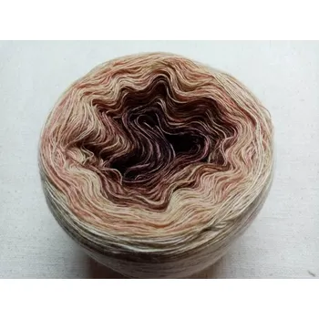 Příze Blaženost merino 3-nitka 1000m (Duhové klubko Blaženost merino)