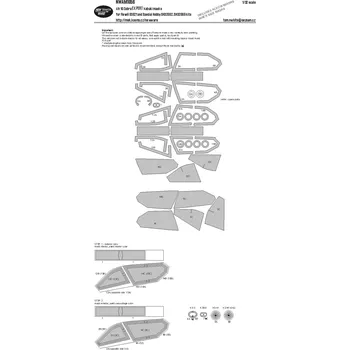 Plastikový model 1/32 Mask AH-1G Cobra EXPERT (REV/SP.HOB.)