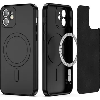 Pouzdro na mobilní telefon Tech-Protect | Tech-Protect Icon MagSafe kryt na iPhone 12, černý