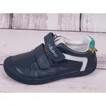 D.D.step Celoroční kožené boty obuv BAREFOOT D. D. step S063-397A tm. modré velikost: 25