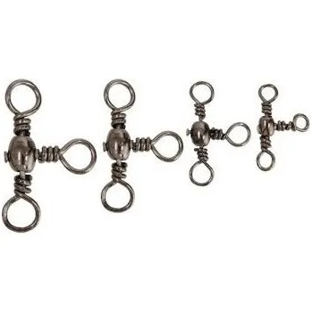 King rybářský trojcestný obratlík 100ks vel. 8 - 14kg