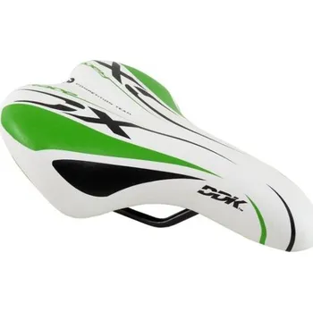 Sedlo na kolo DDK sedlo D1217A dětské (bílá/zelená)
