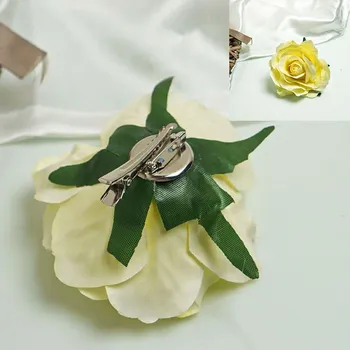 Gadget DAALO Sponka s růží - bílá - AKCE!