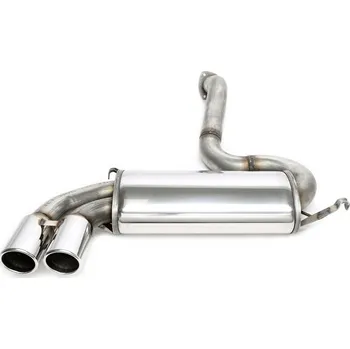 Autodíl TA Technix sportovní nerezový výfuk Audi Coupé Quattro (89Q, 1989-1992), 2x 80 mm rovná nerezová koncovka s pertlem