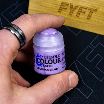 Modelářská barva Citadel Layer: Dechala Lilac 12ml - barva na figurky a miniatury