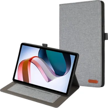 Pouzdro na tablet VSECHNONAMOBIL 52082 FABRIC Zaklápěcí obal pro Xiaomi Redmi Pad šedý