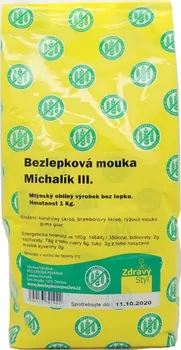 Mouka Bezlepková pekárna Bezlepková mouka Michalík III 1 kg