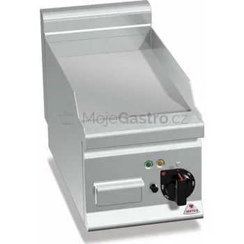 Kuchyňský gril Grilovací hladká plotna Bertos E6FL3BP