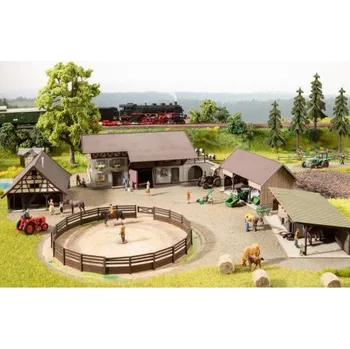 Modelová železnice H0 - Laser Cut -selský dům-