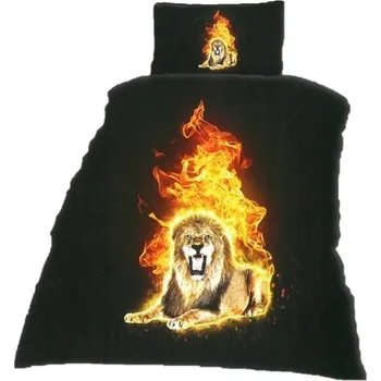 Povlečení Rosh 3D povlečení The lion and the fire