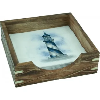 Papírový ubrousek SEA CLUB Box na papírové ubrousky námořnické 9545