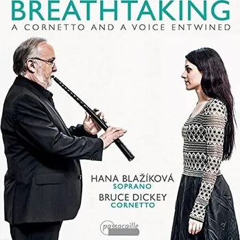Zahraniční hudba Breathtaking - A Cornetto And A Voice Entwined. Hana Blazikova (CD) (Maurizio Cazzati (1620-1677), Niccolo Corradini (1585-1646), Sigismondo d'India (1582-1629), Giovanni Pierluigi da Palestrina (1525-1594), Giovanni Felice Sances (1600-1679), Biagio Mari