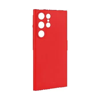 Pouzdro na mobilní telefon FIXED: Zadní pogumovaný kryt FIXED Story pro Samsung Galaxy S23 Ultra, červený