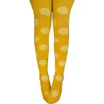 Dívčí vzorované punčocháče GATTA PUNTÍKY žluté Velikost: 152-158