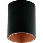 Eglo 94501 POLASSO - Stropní LED svítidlo 3,3W, Ø 10cm (Moderní kulaté LED svítidlo v černo měděné barvě)