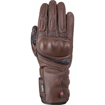 Moto rukavice Rukavice HAMILTON, OXFORD (hnědá) L