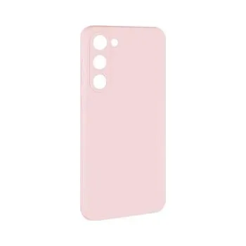 Telefonní příslušenství FIXED: Zadní pogumovaný kryt FIXED Story pro Samsung Galaxy S23, růžový