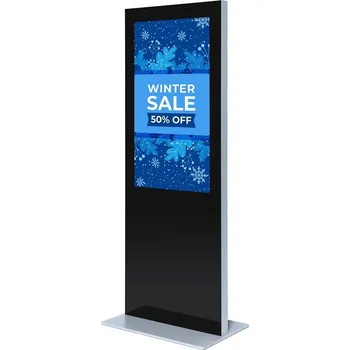 Operační systém Digitální tenký totem s monitorem Samsung 50", černý + doprava zdarma