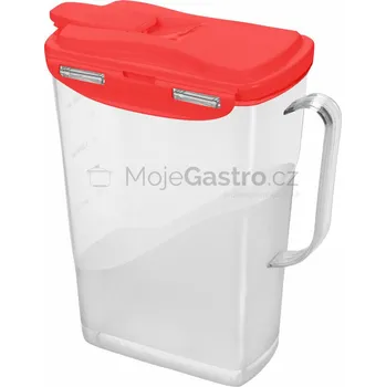 Dóza na potraviny OEM Dóza 195x105xV225 červená