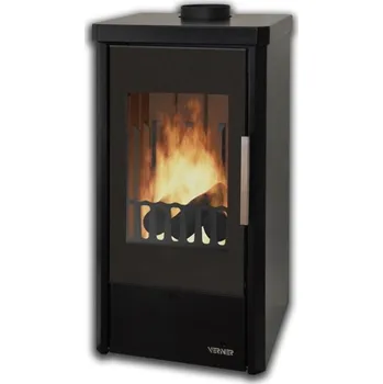 Krbová kamna Verner SK s.r.o. VERNER 13/10.2 PP interiérový - základní provedení s kapotáží