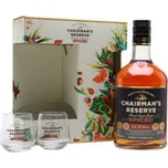 Chairman's Reserve Spiced 0,7l 40% + 2x sklo GB