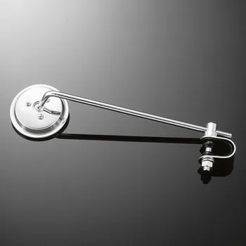 Zrcátko pro motocykl Zrcátko Highway Hawk Adjustable Round 75 mm, 1ks