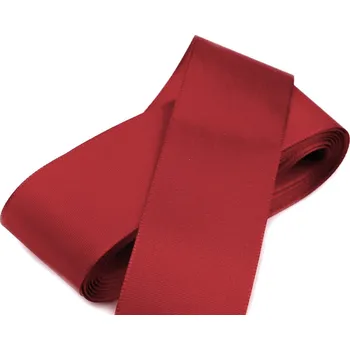 Stuha taftová šíře 40 mm, barva 646 bordó sv.