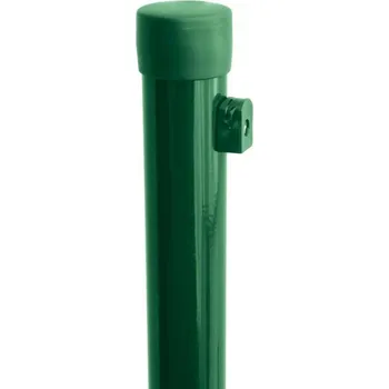 Plotový sloupek Sloupek o48/2100mm PVC + 1x UH přichytka a klobouček KLC