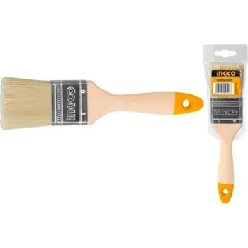 Malířský štětec Štětec plochý dřevo 1,5"; INGCO KLC