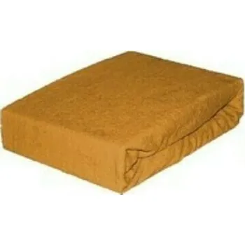 Prostěradlo Maxi-Drew Napínací froté prostěradlo 200x200 cm (Barva: Medová)