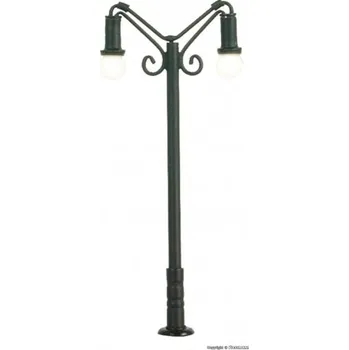 Modelová železnice N - lampa -dvouramenná- 48 mm