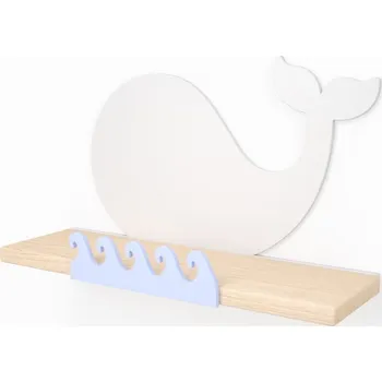 police Bestent Police na zeď Velrybka bílá