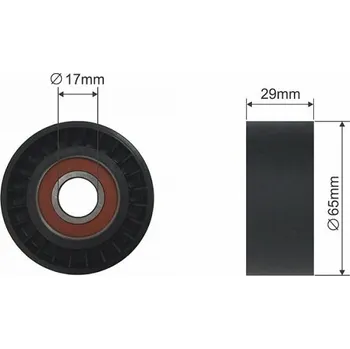 Rozvod motoru NTY Vodící kladka řemen ALFA ROMEO 147 1.9JTD 2001- FIAT BRAVO 1.9JTD 2007- STILO 1.9JTD 2001- 46546374 55180011 60815188 71747798