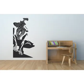 Samolepící dekorace Lepy.cz Samolepka na zeď Spiderman Velikost (šířka x výška): 60x110cm, Barevná varianta: Karafiátová růžová