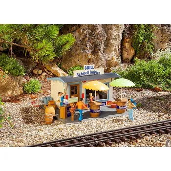 Modelová železnice Rychlé občerstvení G - Faller Pola 331112 (Zahradní železnice)