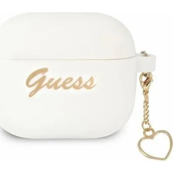 Příslušenství pro sluchátka Hádej ETU Hádej Ga3lschsh Apple AirPods 3 Cover White/White Silicone Charm Collection