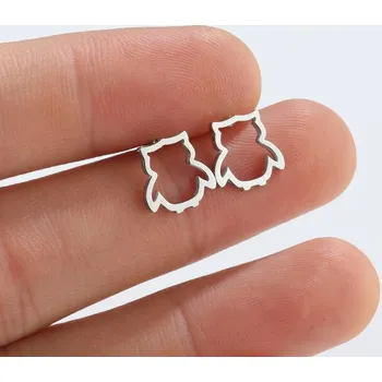 Souprava šperků Pusety TUČŇÁCI chirurgická ocel - Povrchová úprava Bez galvanizace VL 392